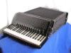 New Aliante 4 voice white pearloid key black piano accordion normally £1199